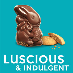 3 Bags of Ghirardelli Bunny Cookie Milk Chocolate Candy 5.8 Oz Big Bag