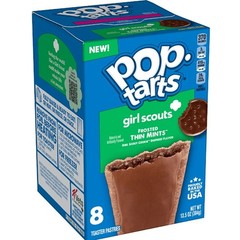 Pop-Tarts Girl Scouts Frosted Thin Mints Toaster Pastries 13.5 oz (384g) Box