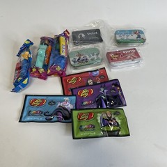 Disney Candy Lot Villain Pez Jelly Bean Mints EXPIRED