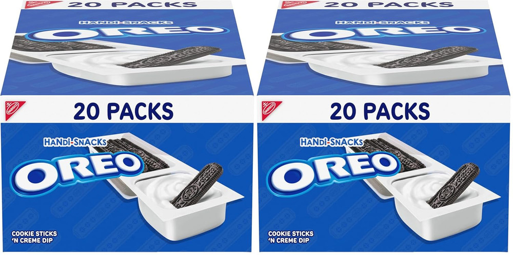 Handi-Snacks Cookie Sticks ‘N Creme Dip Snack Packs, 20 Snack Packs