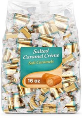 Soft Salted Caramel Chews Individually Wrapped Sea Salt Caramels