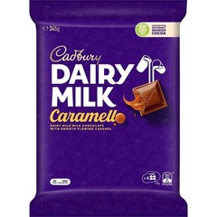 Cadbury Dairy Milk Caramello Caramel Large Chocolate Block 340g