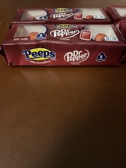 Peeps Marshmallows Dr Pepper Flavor Lot of 4 Packs of 5 (20 Pcs) Easter Chicks