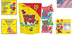 20 Count Vegetarian Lollipop Pack – Delicious Assorted Flavors for Fun