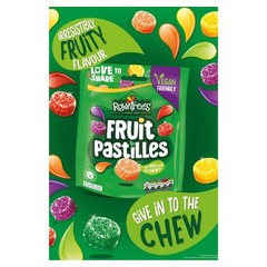 Rowntrees Fruit Pastilles Gummy Candy Lime Orange British Sweets 143g