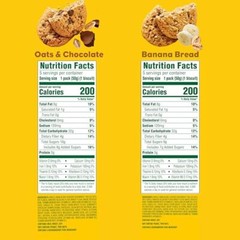 belVita Soft Baked Breakfast Biscuits Variety Pack 15 Total Packs Banana Oats