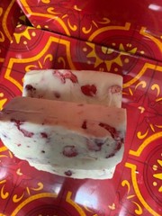 Strawberry (real fruit) Fudge *nut free* 1/2 pound