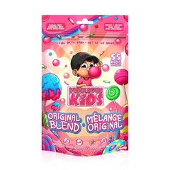 Bubblegum Kids Original Blend Sugar-Free Bubble Gum Pellets Bag – 55 Count