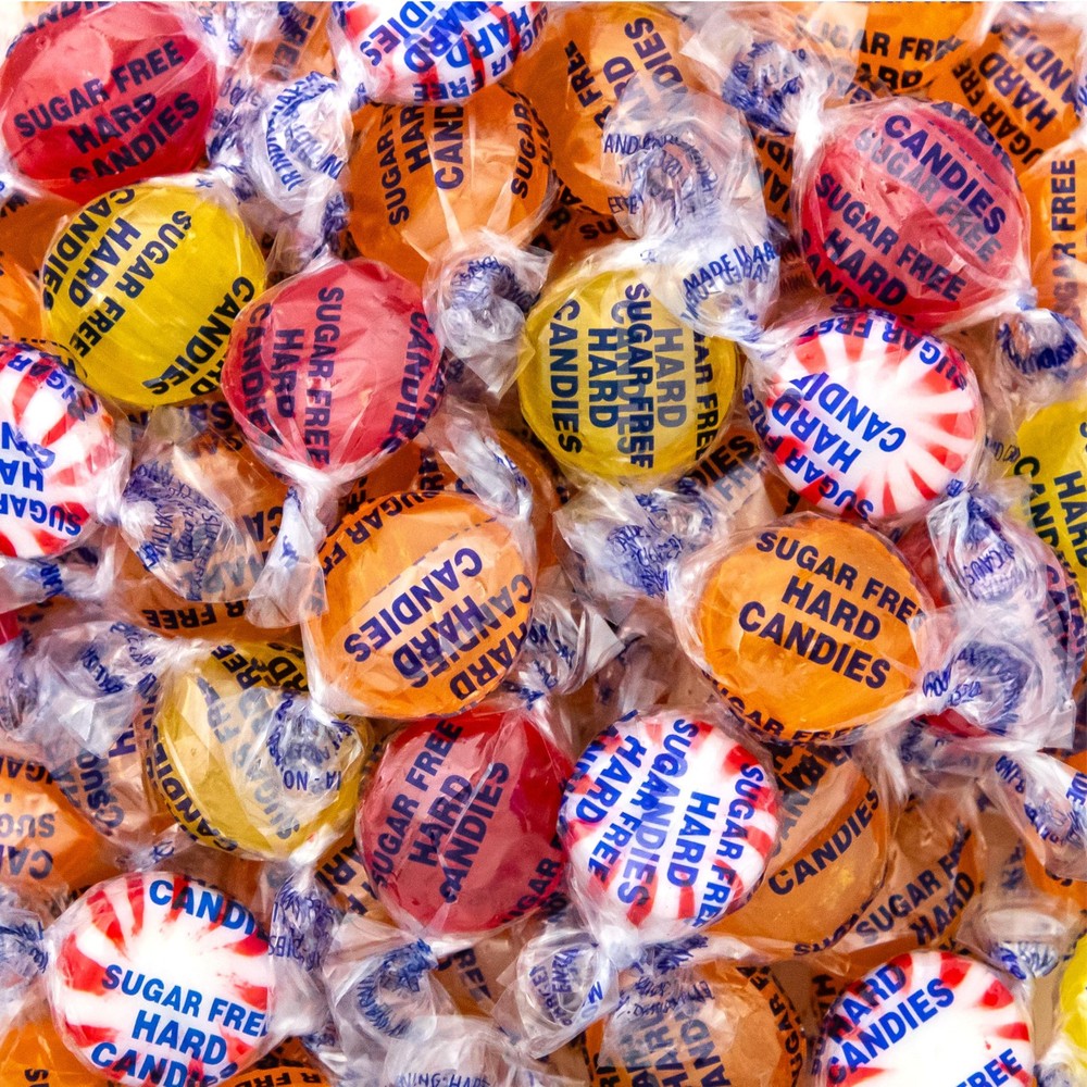Sugar Free Candy – 1 Pound Pack – Hard 1 (Pack of 1), Orange,Lime