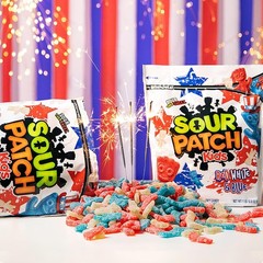 Sour Patch Kids Red White & Blue Soft & Chewy Candy, 1 lb 12 oz Bag
