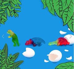 HARIBO Gummi Candy, Dinosaurs Gummy Candy, 5 Ounce Share Size Bags (Pack of 3)