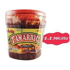 Tamarrico Candy Tamarind Flavor Sticks 50 Pcs 1kg/2.2pounds – Mexican Candy –…