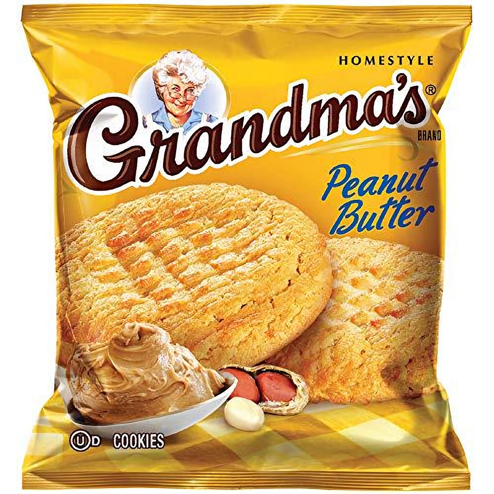 Grandma’s Peanut Butter Cookies, 2.5 Ounce (Pack of 60)