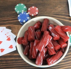 Wiley Wallaby Classic Red Licorice, 10 Ounce Resealable Bag 3 PACK