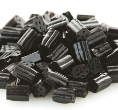 BLACK LICORICE CANDY BITES – FRESH – 1/4LB to 10LBS BULK – FREE SHIPPING