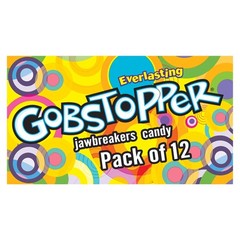 Wonka Everlasting Gobstopper, Candy, Jawbreaker 5 Pack of 12, Purple