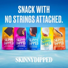 SkinnyDipped Dark Chocolate Cocoa Almonds, Healthy 3.5 Ounce (Pack of 1)