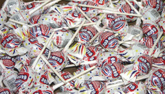 25X Charms Cherry Blow Pop lollipop / suckers sorted & individually wrapped