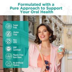 Optiwav Nano Hydroxyapatite Remineralizing Gum – Teeth Mineralizing Re-Minera…