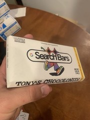 2025 AI Google Search Bar Tony’s Chocolonely Collab LIMITED EDITION Almond Bar