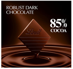 Lindt Excellence 85% Cocoa Dark Chocolate Bars, 3.5 oz, 12-Pack