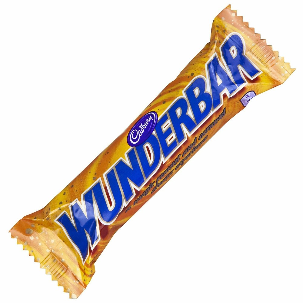 12 CADBURY WUNDERBAR Chocolate Bars Full Size 58g Each- Canada FRESH & DELICIOUS
