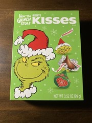 HERSHEY’S KISSES Grinch Chocolate Christmas Candy Holiday Gift Limited Edition