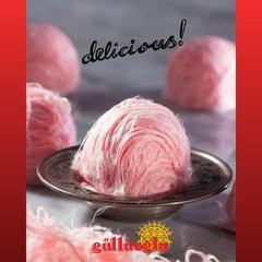 Candy Floss Luxury Turkish Cotton Candy Special Halva Candy 0.55lb (Pomegranate)