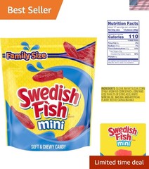 Family-Friendly 1.8 lb Swedish Gummy Candy – Fun Fish Shape, Kosher Certified