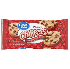 Great Value Chocolate Chip Chewy Cookies, 13 Oz
