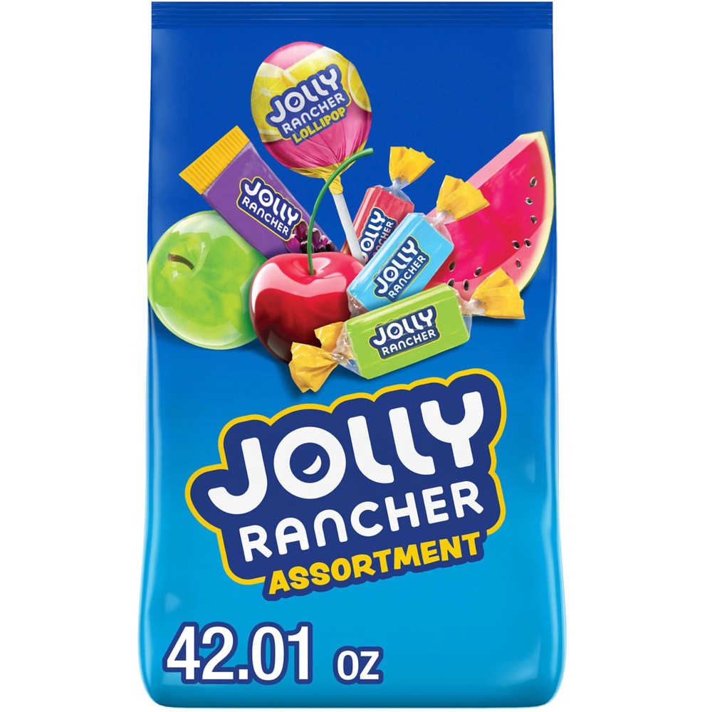 JOLLY RANCHER Assorted Fruit Flavored Candy 42.01 Ounce (Pack of 1), Multi