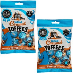 Salted Caramel Toffees | Traditional British Candy with Butter & Whole Milk |…