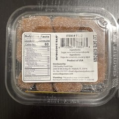 El Gustazo Tamarind Ball Candy 8 Oz