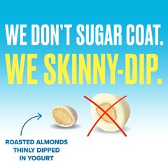 SkinnyDipped Lemon Bliss Yogurt Covered Almonds 3.5 oz Healthy Snack