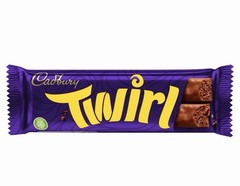 Cadbury Twirl Chocolate Bars 43g x48 Bulk Pack Flake Milk Chocolate Snack
