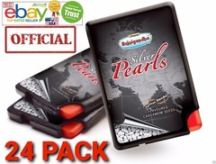 Rajnigandha Silver Pearls Exp.2025 USA 24 PACK Saffron Blended Seed Mouth Fresh