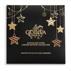 2 Boxes Godiva Stars Chocolate Candies Limited Collection 5.6 oz. ea. 15 pieces