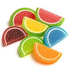 valentine’ Assorted Gourmet Jelly Chewy Fruit Slices Different Flavors FREE SHIP