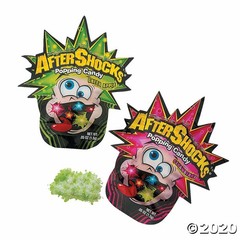 AFTERSHOCKS POPPING CANDY 1.06 OZ ~ sweet tart pop ~ (1) 1.06oz ~ SHIPS FREE