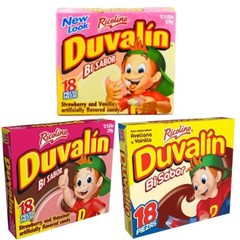 Ricolino Duvalin Mexican Candy 18 Count Multicolor Flavor Pack of 3 Boxes