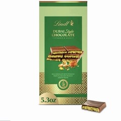 Lindt Dubai Style Milk Chocolate Bar Pistachio Kadayif