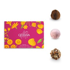 Godiva Signature Truffles Limited Edition Spring Gift Box, Belgian Dark & Mil…