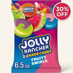 Jolly Rancher 2-in-1 Fruit Flavored Hard Candy – 6.5 oz Bag