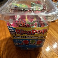 🔥 Ring Pop, Limited Edition Mix, 44 Count. 0.5 Oz Each, New, Sealed 22 Oz 🔥