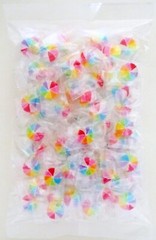 Rainbow Candy Strawberry Flavor Gluten Free Japan Individually Wrapped 50 Pieces