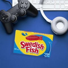 SWEDISH FISH Soft & Chewy Candy, Easter 12 – 3.1 oz (Pack of 12), Red