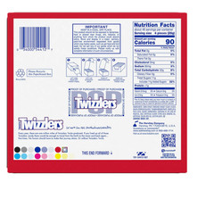 18 Pack Strawberry Licorice Twists Chewy Candy 2.5 oz Individual Packs Bulk