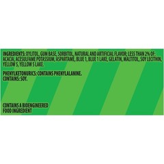 Trident Vibes Spearmint Rush Sugar-Free Chewing 40 Count (Pack of 4), Crunchy