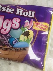 Tootsie Roll-Candy Coated, Egg Shaped Tootsie Rolls:3.5oz-Gluten Free See Below