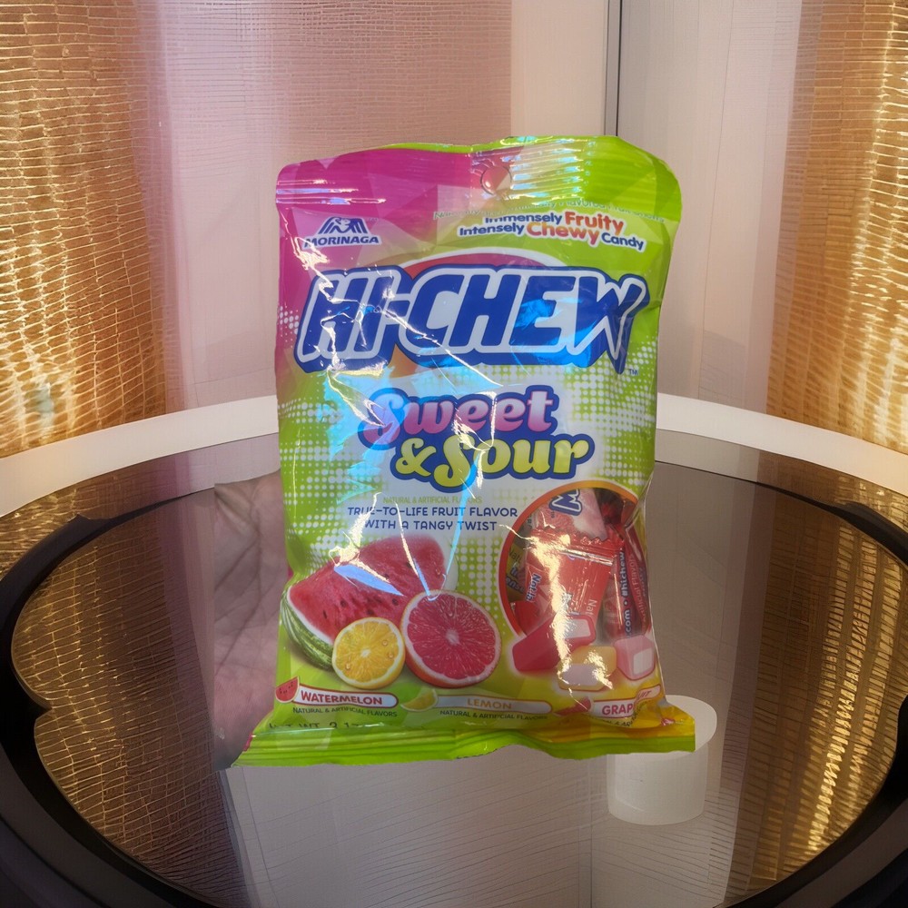 Morinaga HI-CHEW Juicy Chewy Candy ,Sweet & Sour Mix 3.17 oz Free Shipping!!